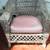 Big WICKER PATIO CHAIR Indoor Outdoor Lawn Yard Cushioned Furniture 9 thumbnail