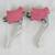 Vintage Dia-Compe Regular Non-Aero Brake Levers with Pink Hoods 3 thumbnail