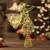 New Christmas Glitter Angel Tree Topper 3D Golden Metal Angel  Battery 1 thumbnail