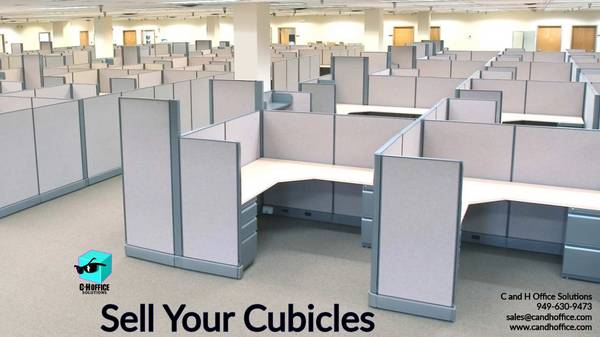 WE BUY CUBICLES & OFFICE PODS – FAST CASH – IRVINE / ORANGE COUNTY 1