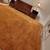Large rust orange hand woven wool rug thick excellent quality minimal spots 9 thumbnail