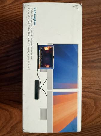 kensington eq pro thunderbolt 5 dock for macs- brand new 1