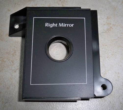 1985 Cadillac Deville Right Mirror Trim Cover OEM 1