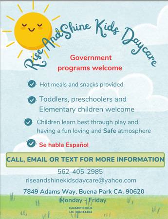 daycare lic #304314404 1