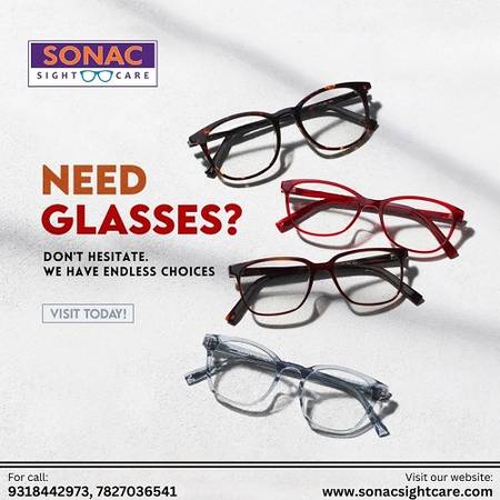 Premium Eyewear Glasses Frames by Sonac Sight Care 1