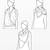 Lululemon Vinyasa Scarves Lot of 2 Pink Gray Snap One Size Reversible 2 thumbnail