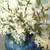 PAINTING Artist Ronan BLUE VASE STILL LIFE 11 Imported Bombay Company 4 thumbnail