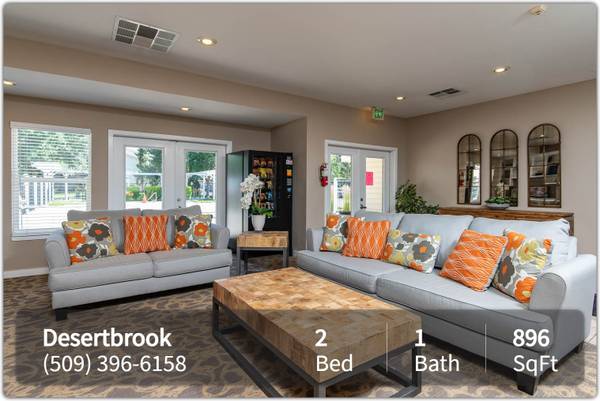 $1.428 / 2 habs - 896 pies² - Ubicación central en Kennewick. ¡2 habitaciones, 1 baño! Pase para hacer una visita guiada. (Kennewick)63442381548675122