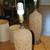 Two Matching American  Made Vintage Cork Lamps. 4 thumbnail