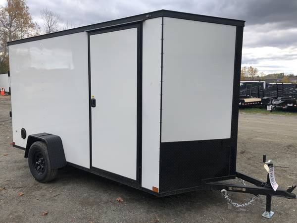 2026 Covered Wagon 6x12 Enclosed Cargo w/Blackout Package 1