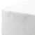 6 ft Fitted Polyester Tablecloth Rectangular White 2 thumbnail