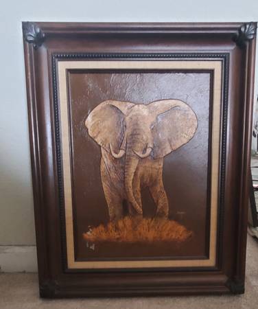 Oil Painting with the Artist Signature 1