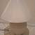 Vintage Flute Of Chicago MCM Lamp 80s Corrugated Cardboard By Gregory 8 thumbnail