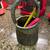 Handmade studio pottery ceramic hokder basket 4 thumbnail