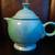 VINTAGE BLUE FIESTA TEAPOT 1 thumbnail