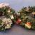 CHRISTMAS WREATHES W/ HALLMARK KEEPSAKE ORNAMENTS 7 thumbnail