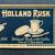 Two Early 1900s Holland (MI) Rusk advertising blotters 3 thumbnail