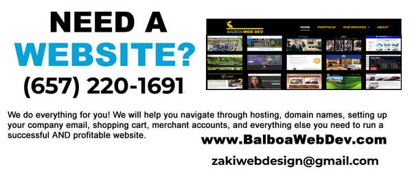 Website Design/Google Ads /WordPress/SEO - (657) 220-1691 1