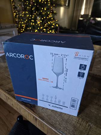 Arcoroc V Juliette Champagne Glasses OBO 1