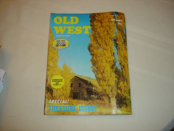 Old West, True West Frontier Times, Fall 1970 1
