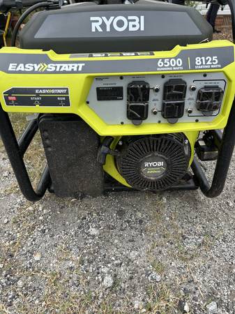 Ryobi 6500 generator 1