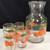 Anchor Hocking Orange Juice Carafe Juice Glass Set 1 thumbnail