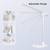 TaoTronics LED Office Table Desk Lamp w/ USB Charging Port Black/White 8 thumbnail