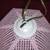 Vintage Pink Woven Wicker Ceiling Lamp 4 thumbnail