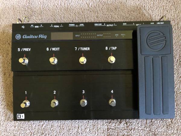 Native Instruments Kontrol Rig 3 Guitar Controller Interface 1