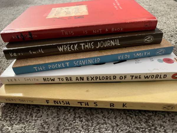 Keri Smith Journal Gift Set, 5 Books 1
