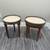 Pair of Marble Top French Louis XVI Bouillotte Side End Accent Tables 12 thumbnail
