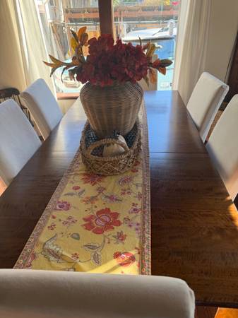 Crate and Barrel Dining Table 1