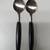 Vintage Stainless Steel Plastic Handle Miniature 4-Inch Spoons - 5 pc 2 thumbnail