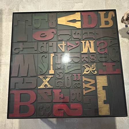 Crate & Barrel Alpha Coffee Table 1