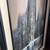 Artistic Interiors Mid-Century Vintage Skyline Painting Signed 11 thumbnail