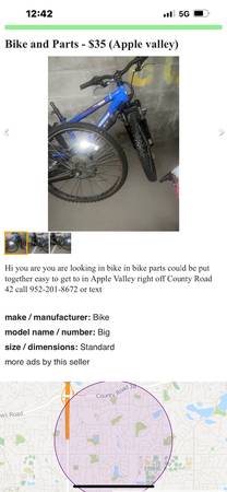 Bike parts 1