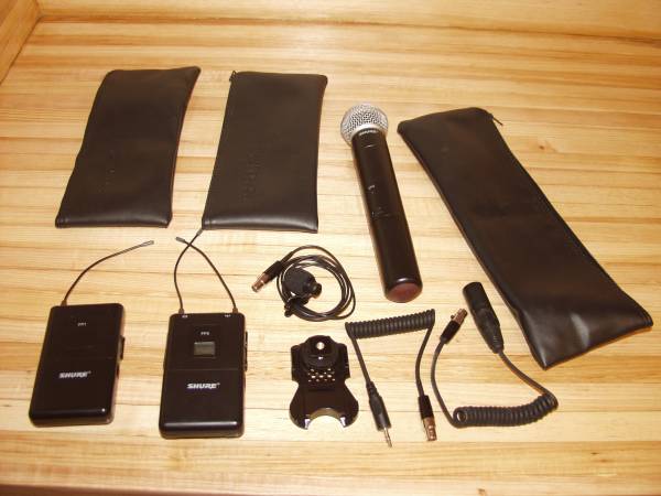 Shure camera-mount wireless system G5 1