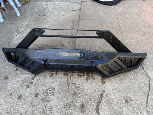 Jeep Wrangler Winch Mount Front Bumper 1