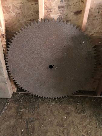 Antique Saw Blade 39" 1