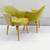 Knoll Eero Saarinen Executive Armchair Yellow Fabric- Retail Price $2995 8 thumbnail