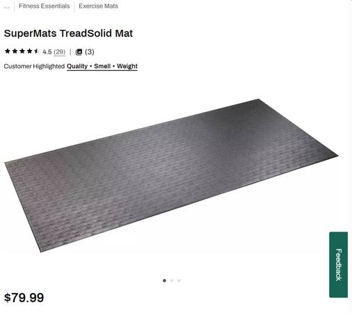 Supermats TreadSolid Mats (2 NEW IN BOX 1