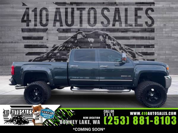 2017 GMC Sierra 2500HD SLT Crew Cab - $49,950 (New Location with More Vehicles!)63469889811201121