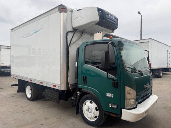 2017 ISUZU NQR 14' REEFER TRUCK STOCK 1937 1