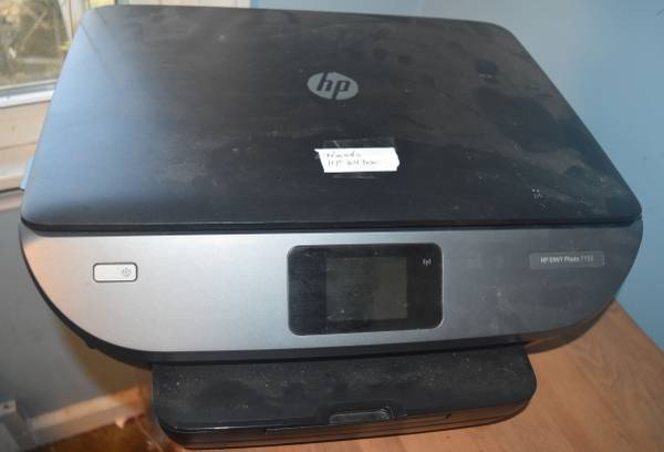 HP ENVY photo 7155 printer - prints blanks - free 1