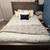 Living Spaces Queen Bed Frame, Mattress, & box spring must go! 11 thumbnail
