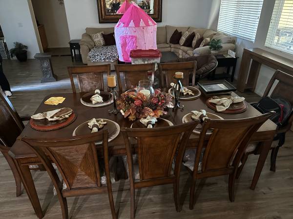 Dining Table Set with Chairs 1