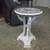 Empire Style Circular Mosaic Top and Painted Swan Neck Pedestal Table 2 thumbnail