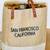 Apolis Instagram San Francisco Jute Tote Bag w/tag 2 thumbnail