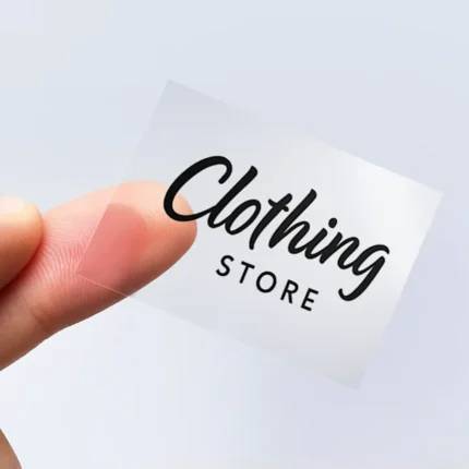 Personalized Transparent Stickers 1