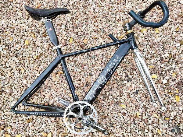 Fetish Cycles Lamierina aluminum frame/fork 1